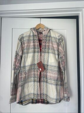 CLOT 🌺  Aztec Print Flannel Zip Up NWT 🚨